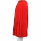 ESCADA Red Pleated Skirt Size 38