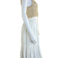 anthropologie Cream Crochet Eyelet Sundress Size S