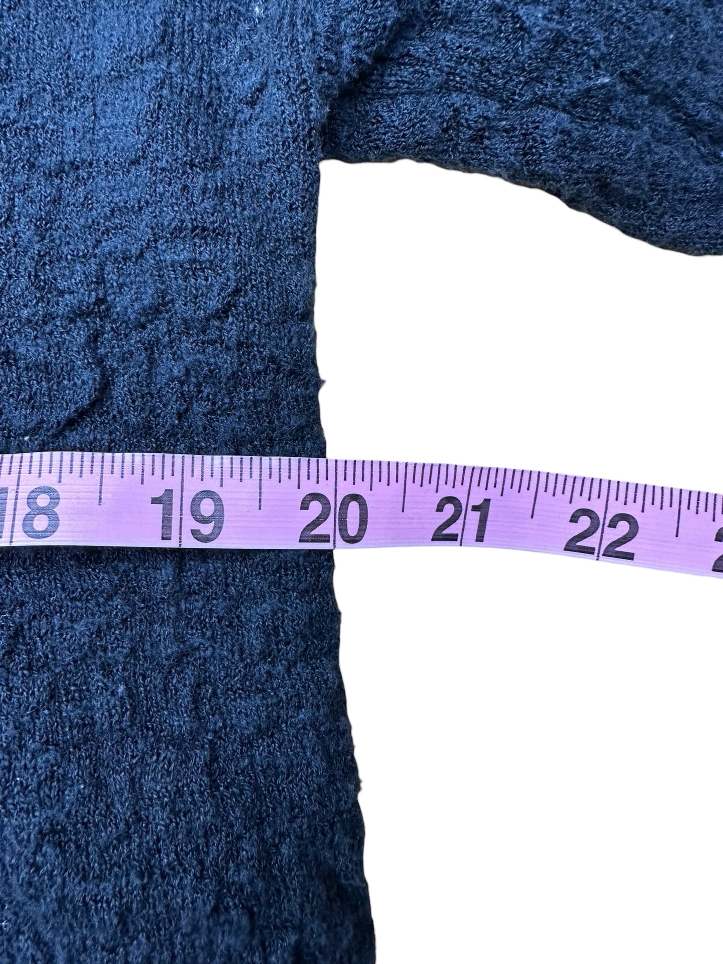 EILEEN FISHER Black Organic Linen Cotton Knit Top Size XXS