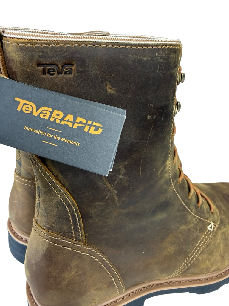 teva NWT Brown Rowena Lace Boot Size 9