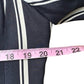 Iris Setlakwe Navy Striped Blazer Size 12