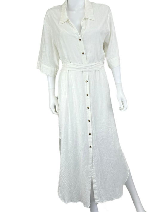 Z SUPPLY NWT White Linen Dress Size M