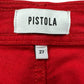PISTOLA Red Jeans Size 27