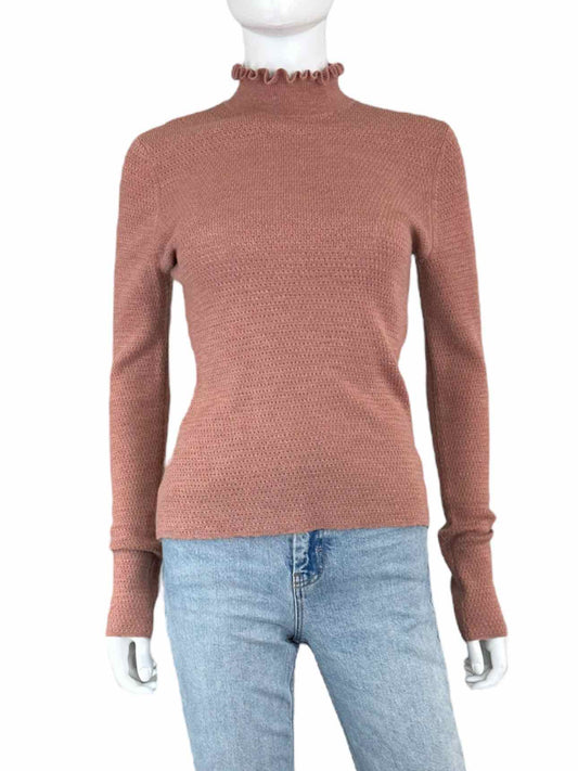 rebecca taylor 100% Merino Wool Pink Sweater Size S