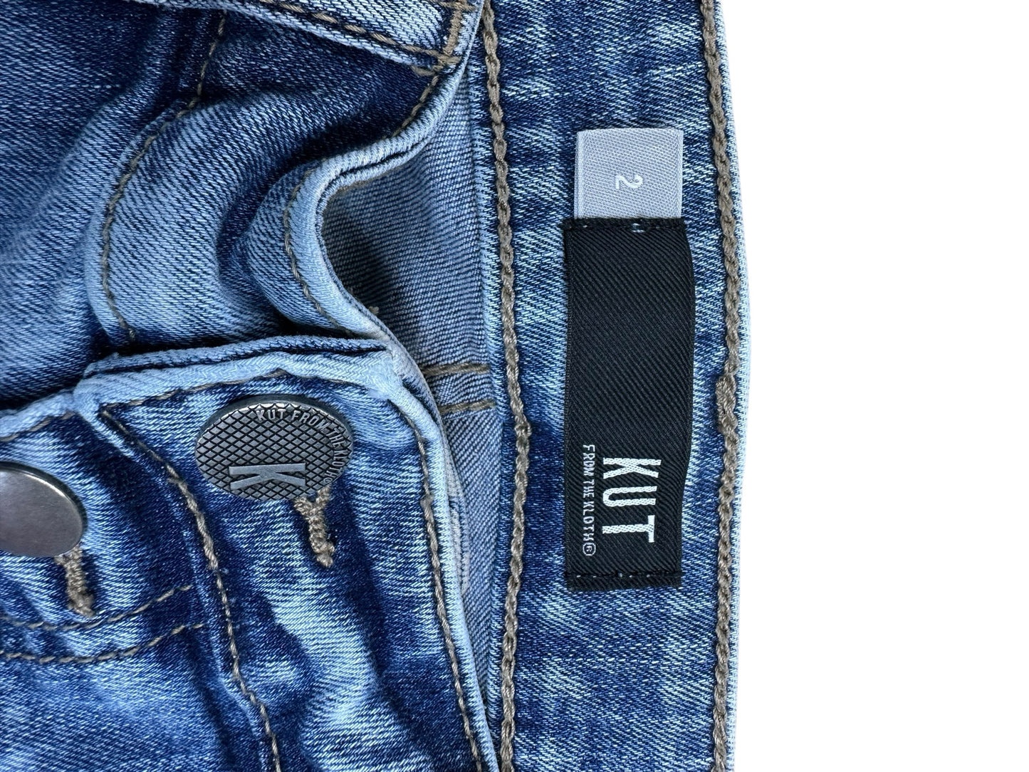 KUT from the Kloth Connie High Rise Ankle Skinny Jeans Size 2