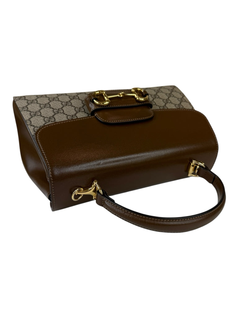 GUCCI Horsebit 1955 Medium Handle Handbag