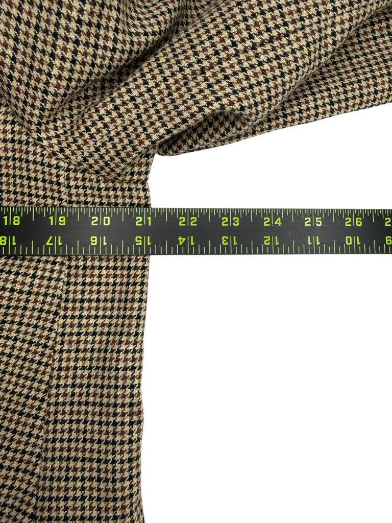 Talbots NWT Autumn Check Relaxed 90's Blazer Size 12