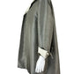 Chico's NWT Pewter Shantung Topper Coat Size 8/10