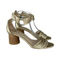 PAIGE Gold Strappy Sandals Size 9