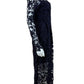 Astr Navy Blue Crochet Lace Cocktail Dress Size S