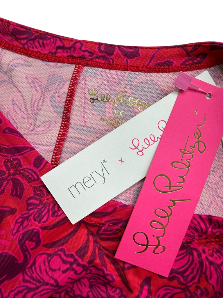 Lilly Pulitzer NWT Pink Solia Chillylilly Mini Dress Size XS