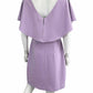 Badgley Mischka Purple Cocktail Dress Size 8