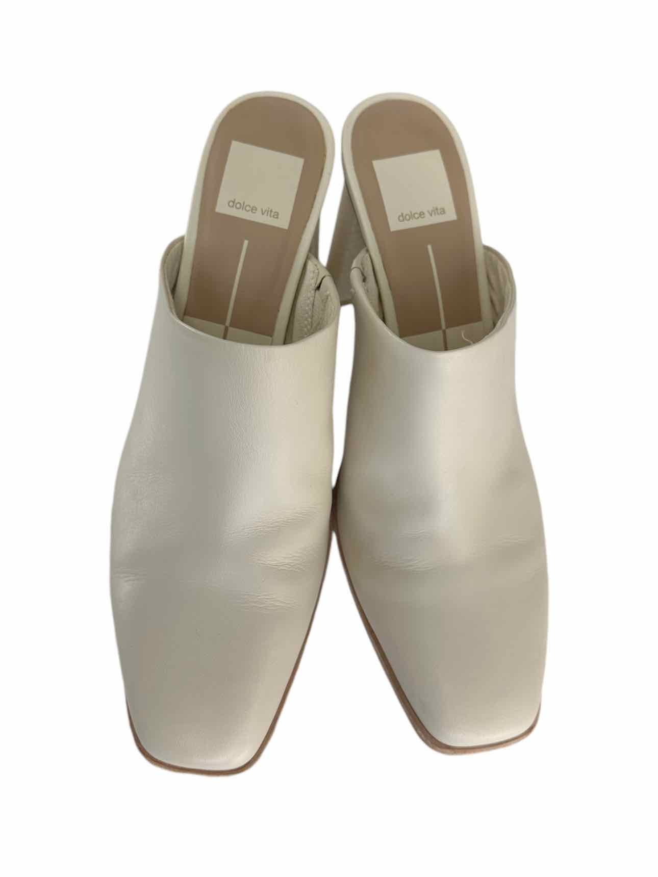 Dolce Vita Size Cream Parez Mules Size 7.5