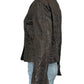 LAFAYETTE 148 NEW YORK Brown Vegan  Leather Blazer Size 10