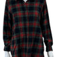 PENDLETON Plaid Flannel Button-Down Shirt Size L