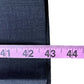BOSS Gray Virgin Wool Pant Suit Size 10