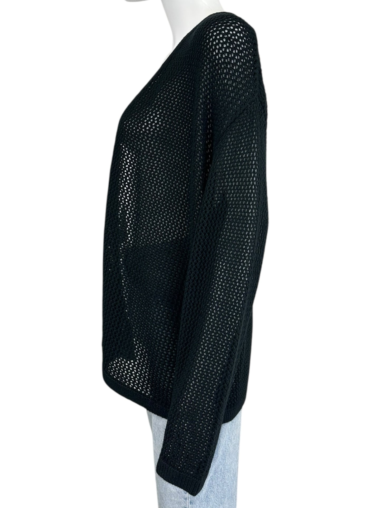 Gentle Fawn NWT Black Knit Cardigan Size L