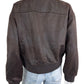 EVEREVE Brown Aviator Bomber Jacket Size S