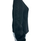 LILLA P Black Cable Knit Sweater Size L