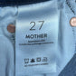 MOTHER Blue "the looker skimp" Jeans Size 27