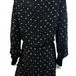 ZARA NWT Black Into the Night Cocktail Dress Size L