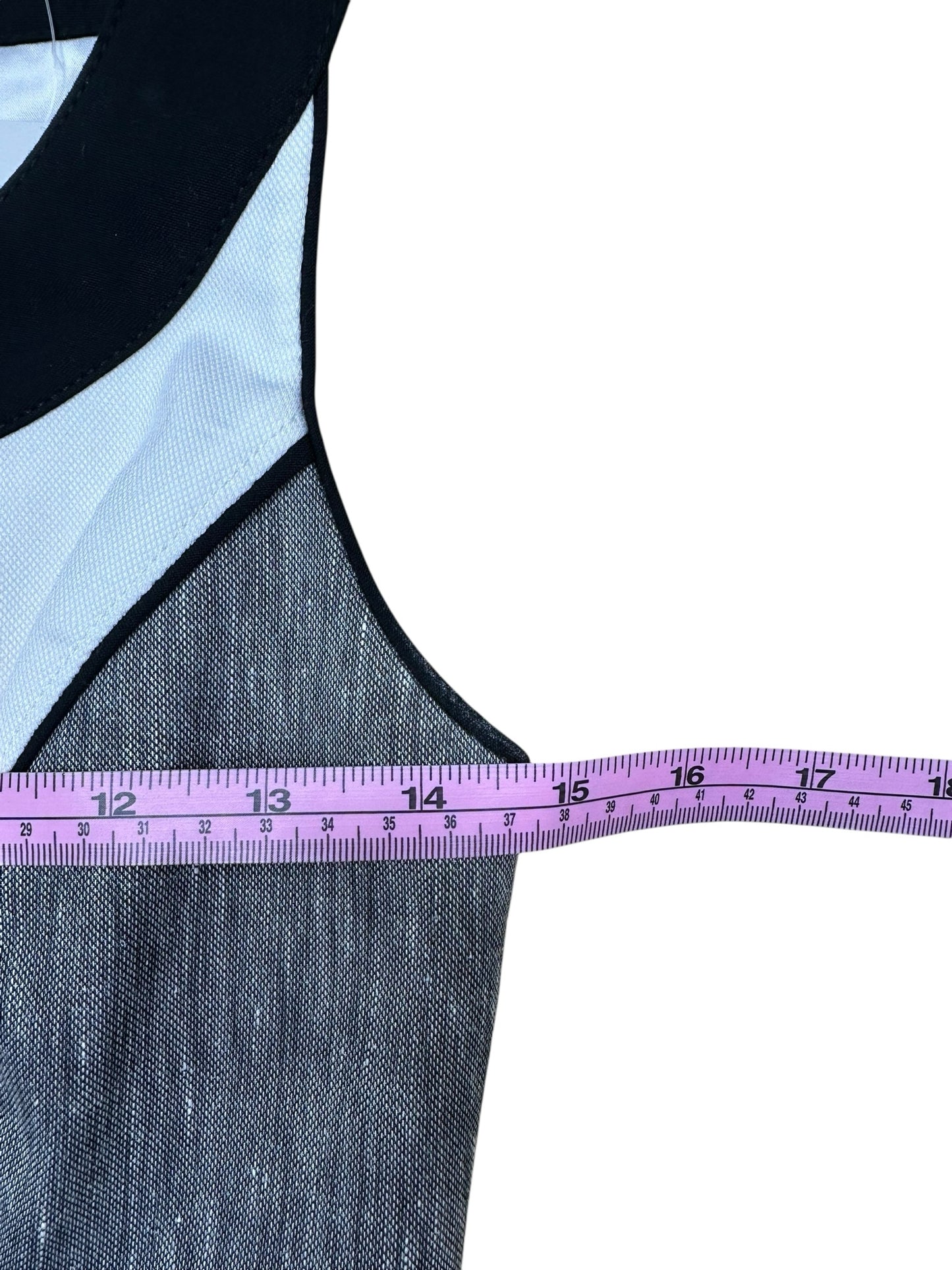 White House Black Market Color Block Workwear Dress Size 2