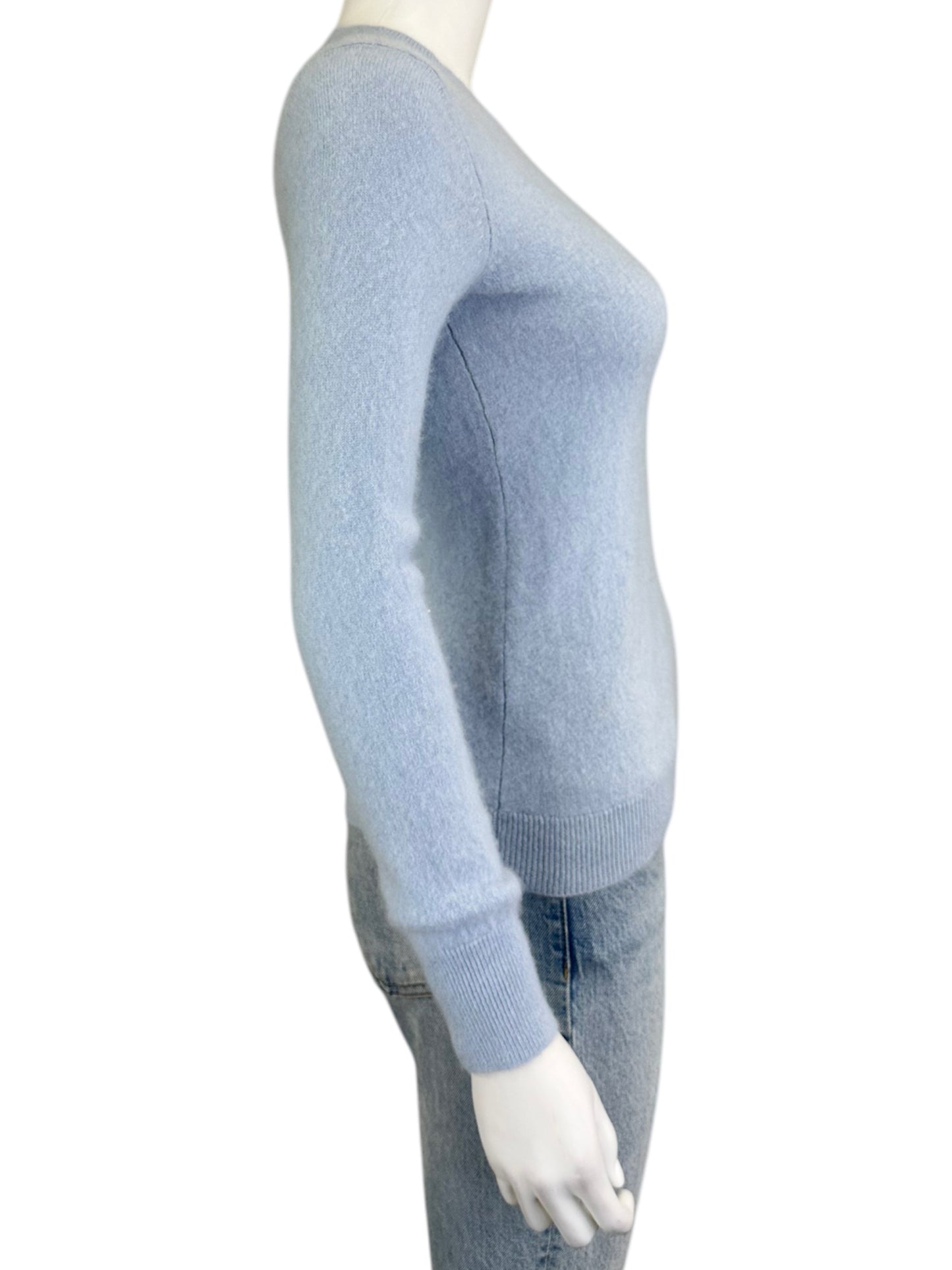 ANTONIO MELANI Blue Cashmere Sweater Size S