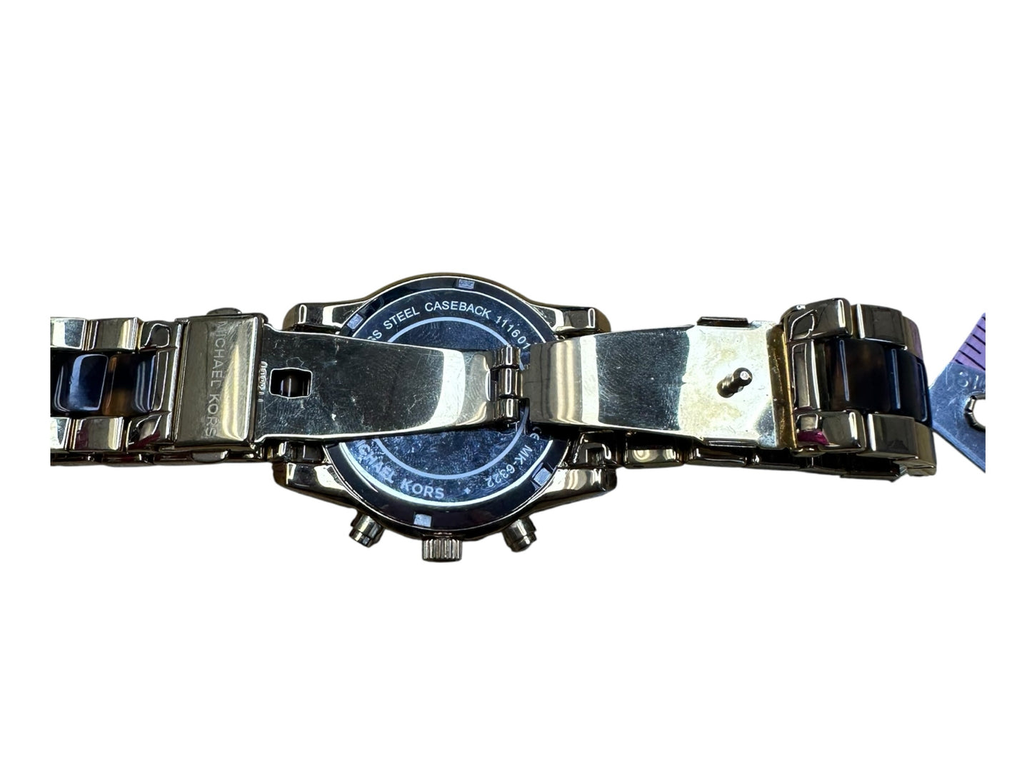 MICHAEL KORS Ritz Tortise Chronograph Crystallized Watch
