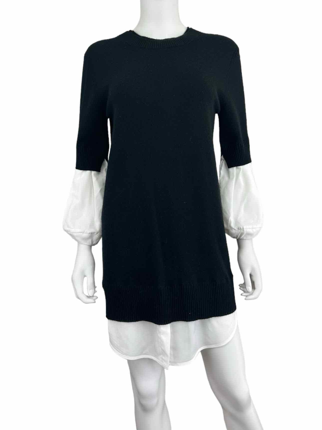 BROCHU WALKER Black Layered Dress Size XS