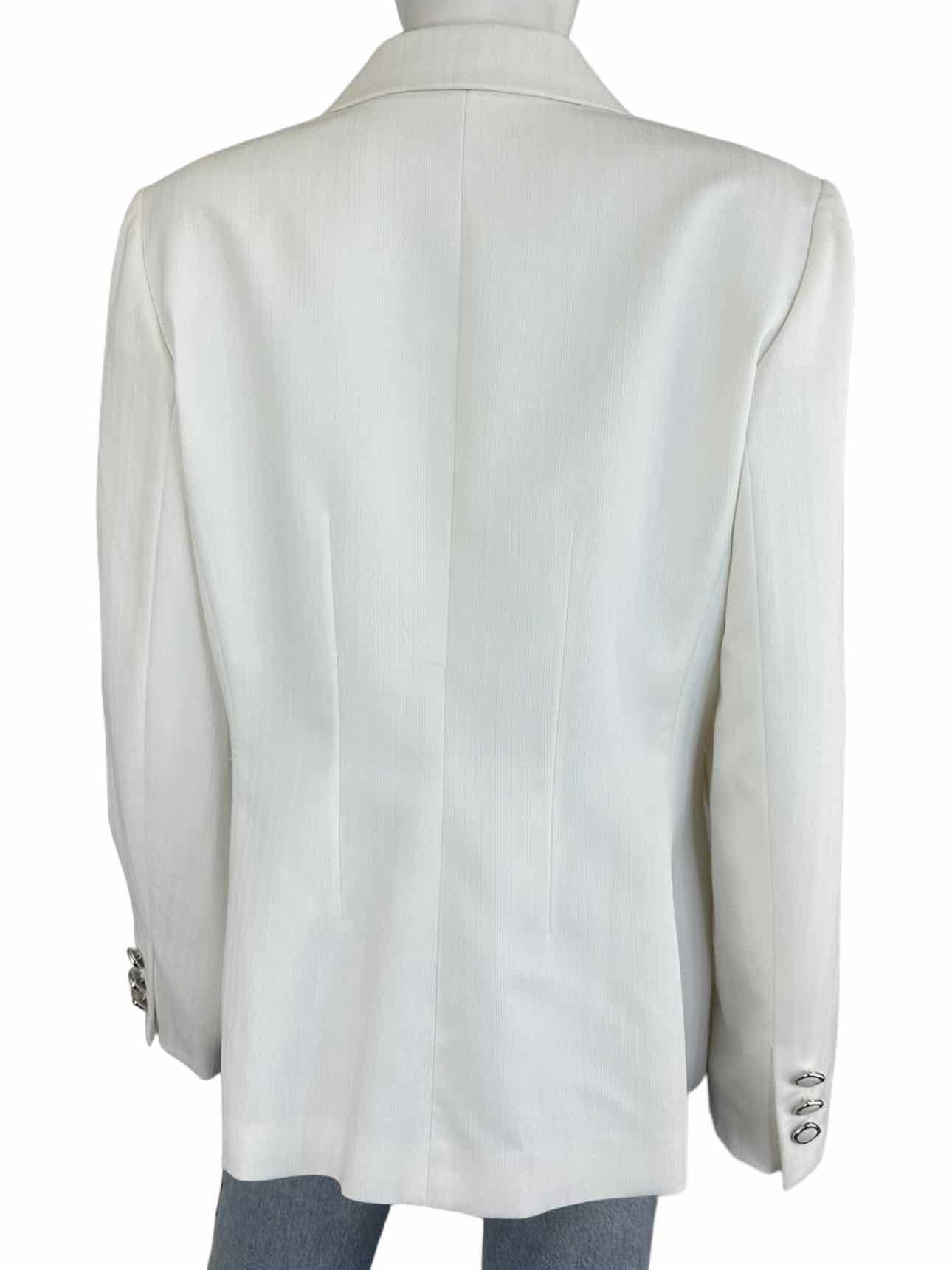 ANTONIO MELANI NWT White Jessilyn Blazer Size 14