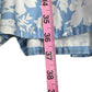 MASON'S DAUGHTER 100% Cotton Blue Polka Dot Maxi Skirt Size S
