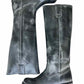 dico Escovado Black Distressed ANN Knee High Boots Size 38