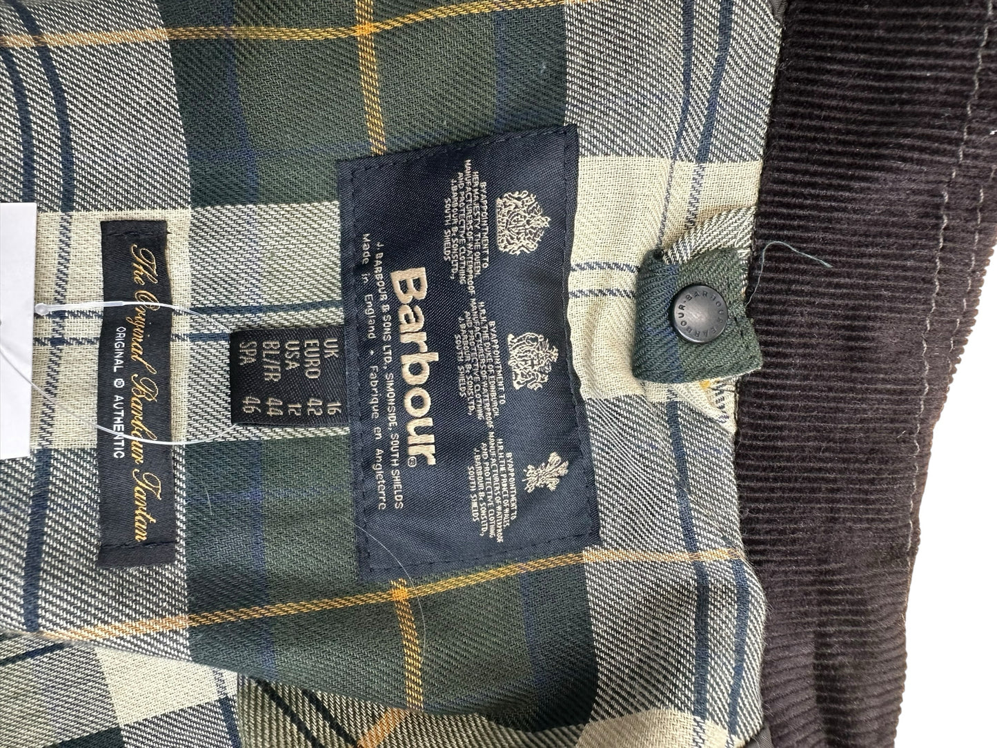 barbour Size 12 BASE Jacket- Casual