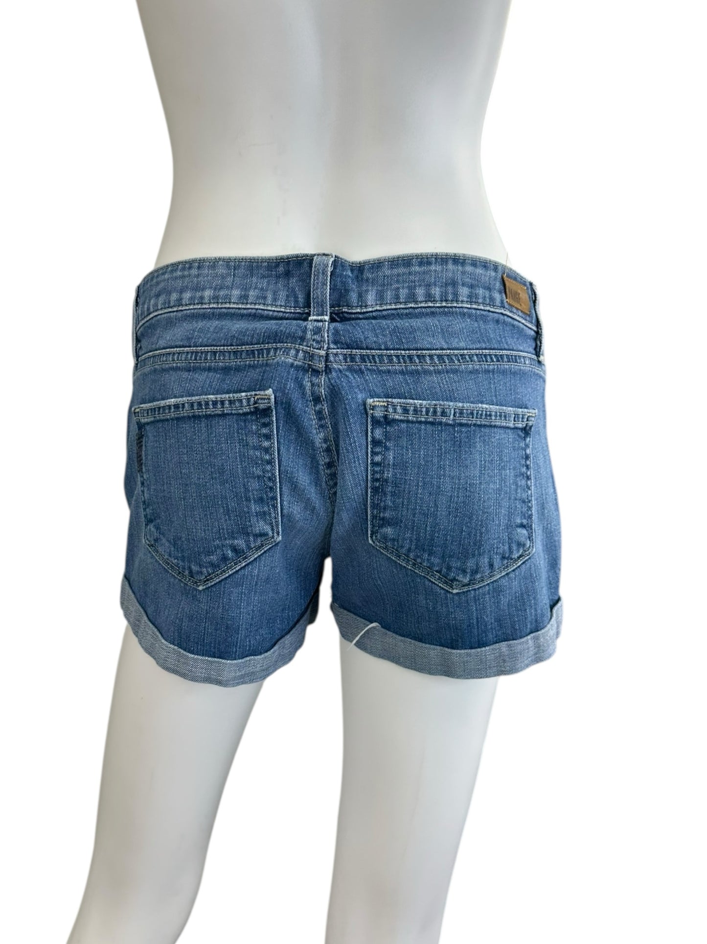 PAIGE Medium Wash Jean Shorts Size 26