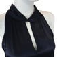 STARKx NWT Blue Satin Riley Blouse Size S
