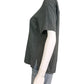 EILEEN FISHER Gray Plaid Blouse Size S