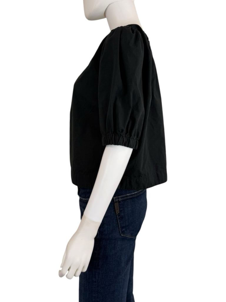 Rails Black One Shoulder Blouse Size M