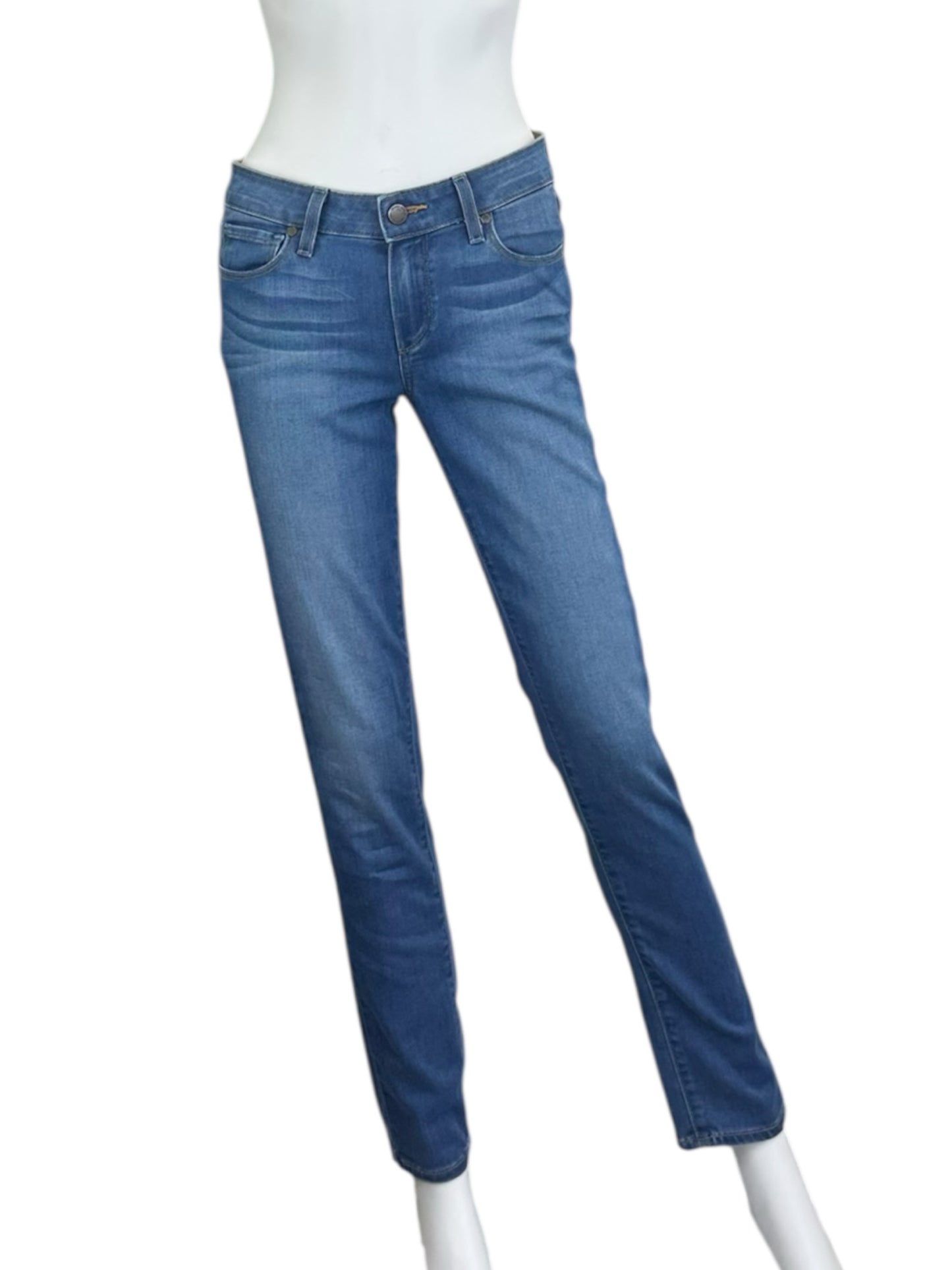 PAIGE Blue Skyline Skinny Jeans Size 27