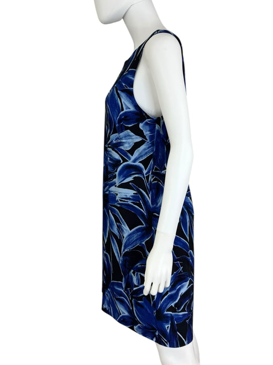 Tommy Bahama NWT Blue Jasmina Bravo Blooms Shift Dress Size M