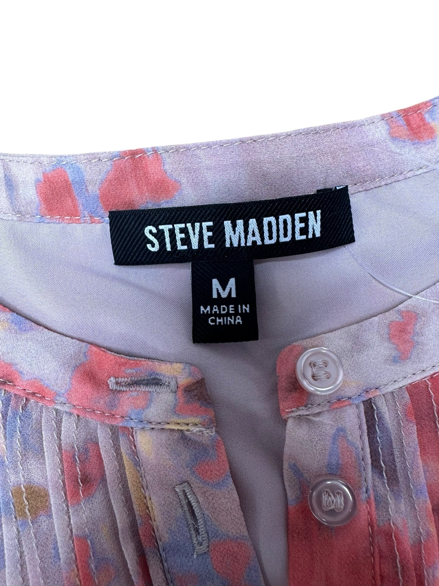STEVE MADDEN Pink Casual Dress Size M