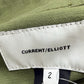 Current Elliott Green Richland Linen Jumpsuit Size 2