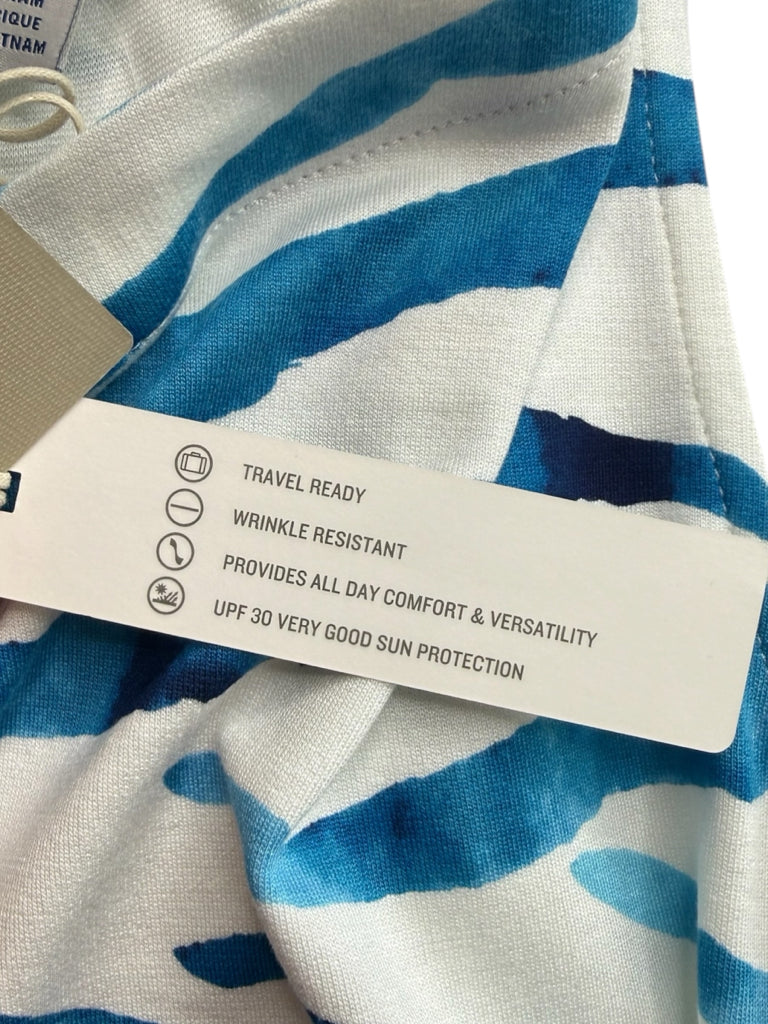 Tommy Bahama NWT Blue Darcy Zebra Print Dress Size S