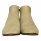 Jack Rogers Cream Suede Bailee Booties Size 9