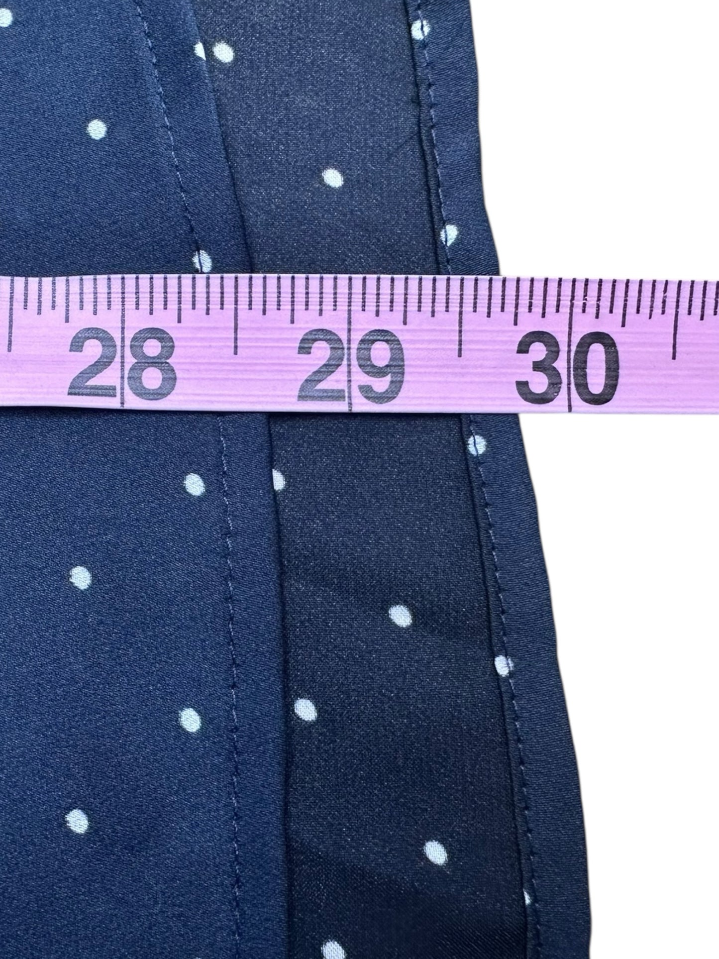 EQUIPMENT Navy Silk Button Down Size S