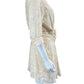 Berenice Blush Pink Wrap Mini Dress Size S