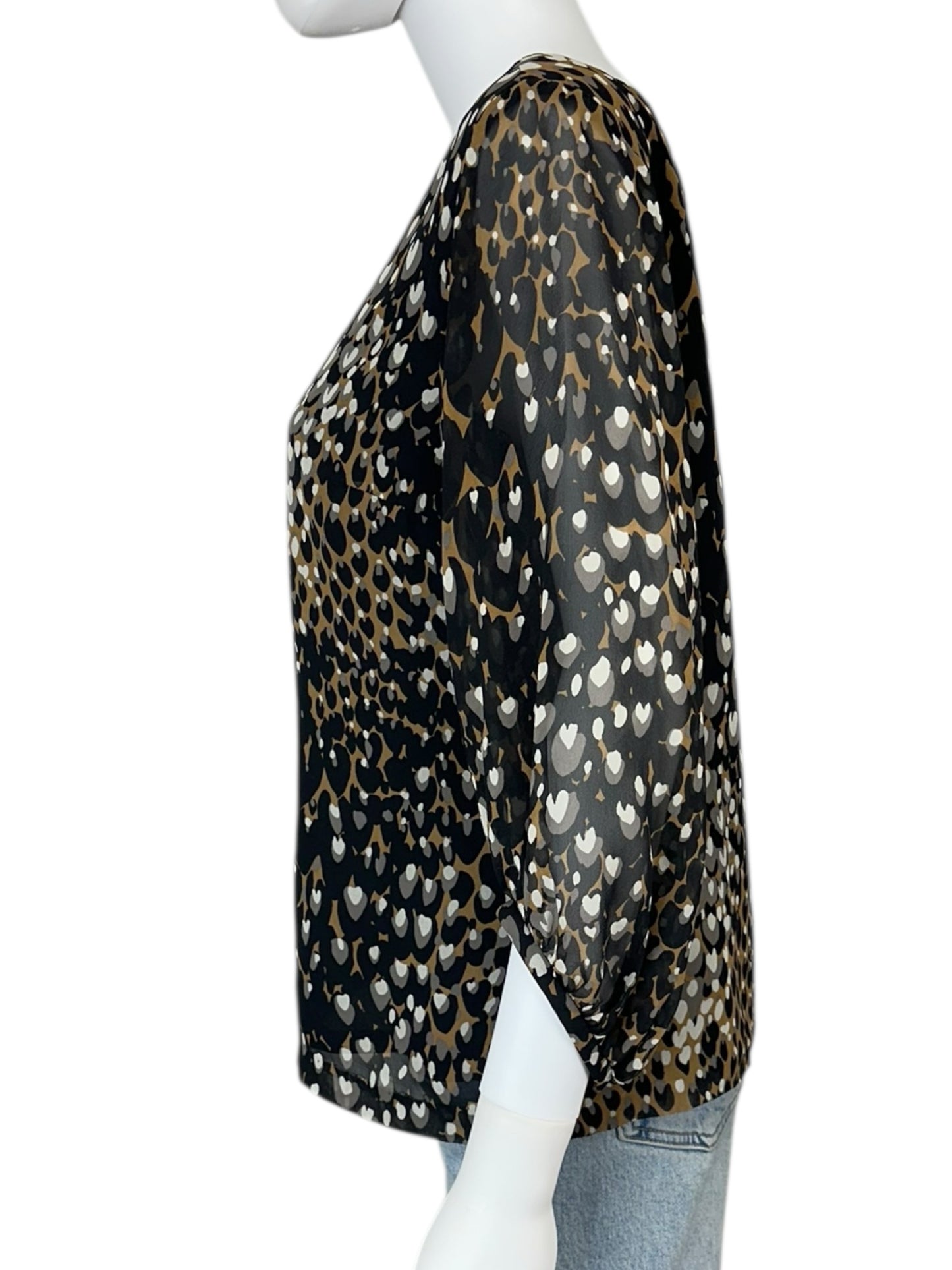 TRINA TURK Size S BASE Blouse