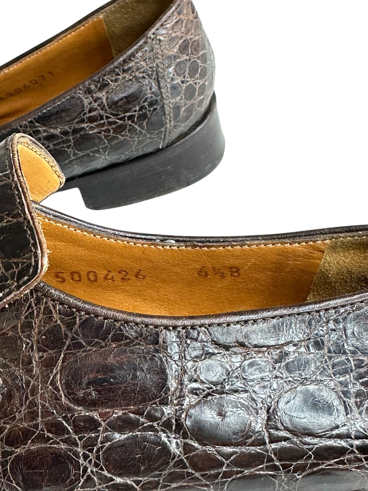 Ralph Lauren Collection Brown Leather Loafers Size 6.5