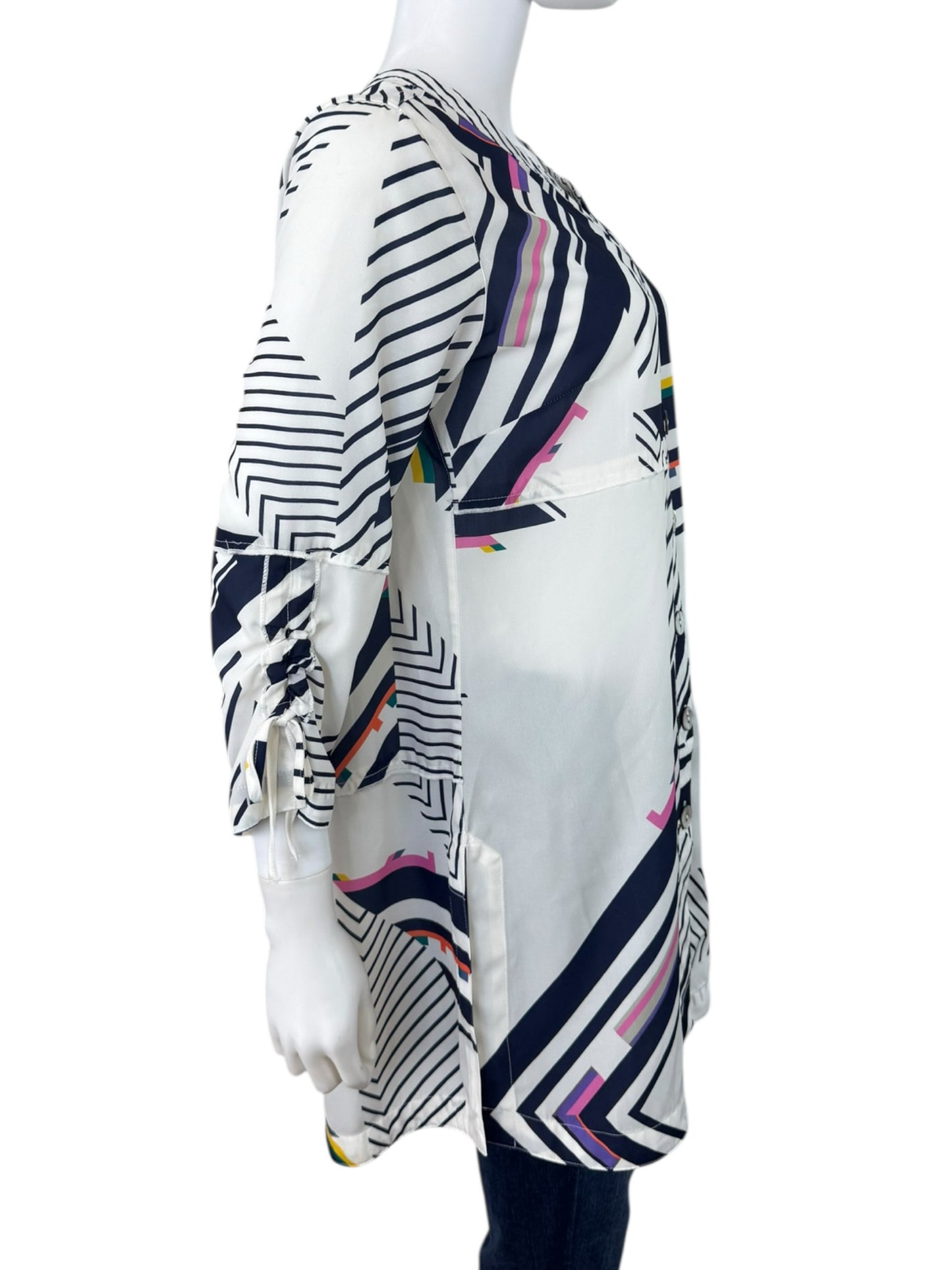 JOHN MARK NWT Color Collage Button-Down Shirt Size S
