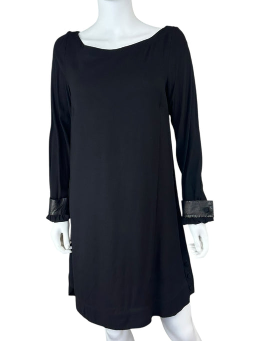 A.L.C. Black Shift Mini Dress Size L