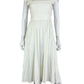 Spell Size Cream Ruffle Midi Dress Size XS